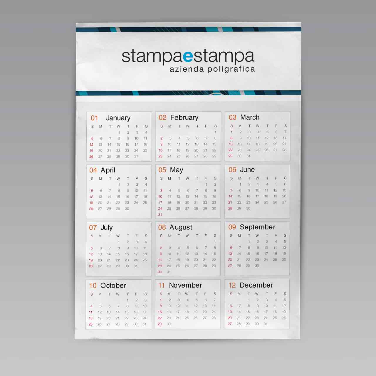 Calendario Parete 2